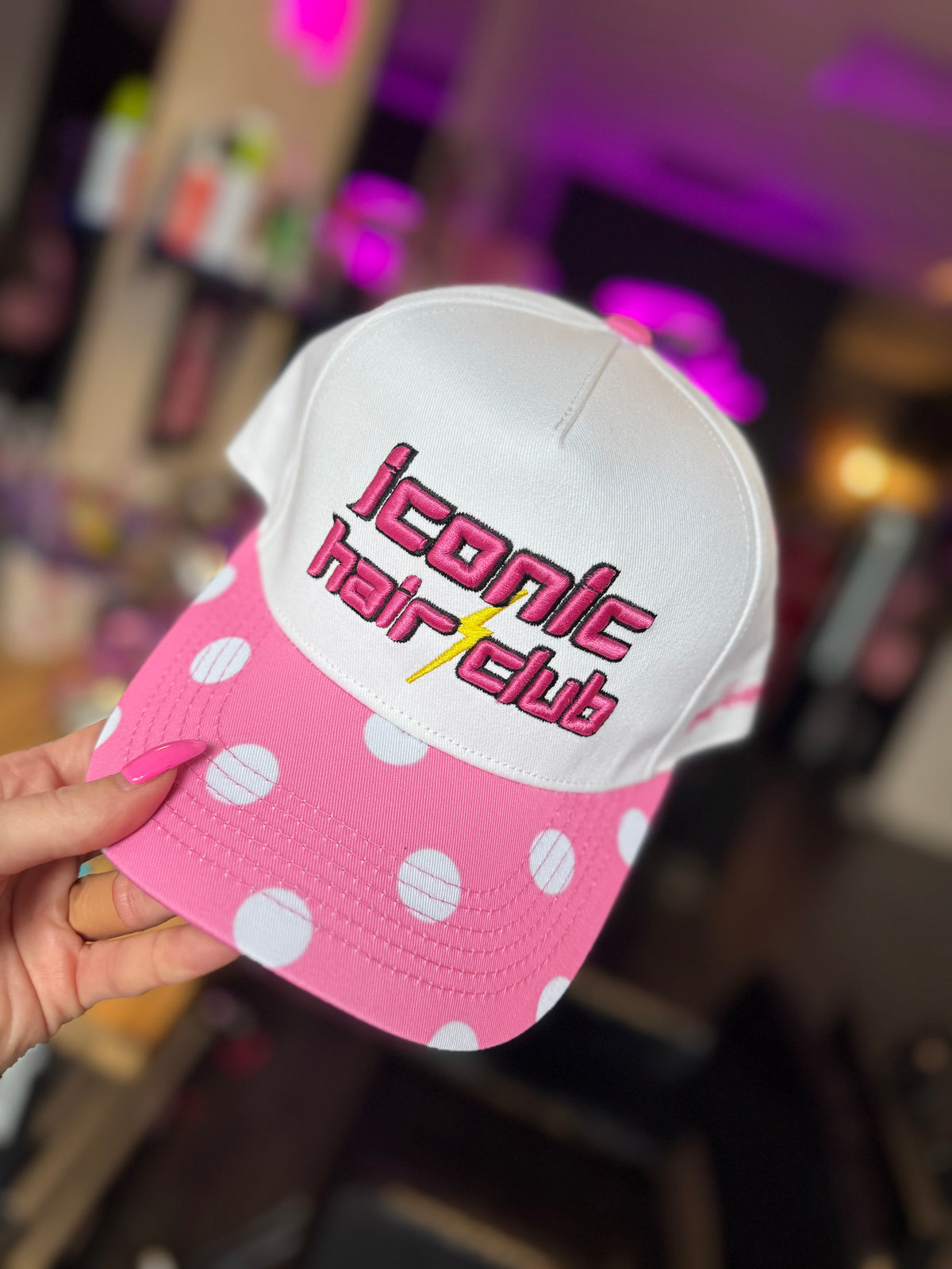 Tonic Polka Dot Trucker Hat